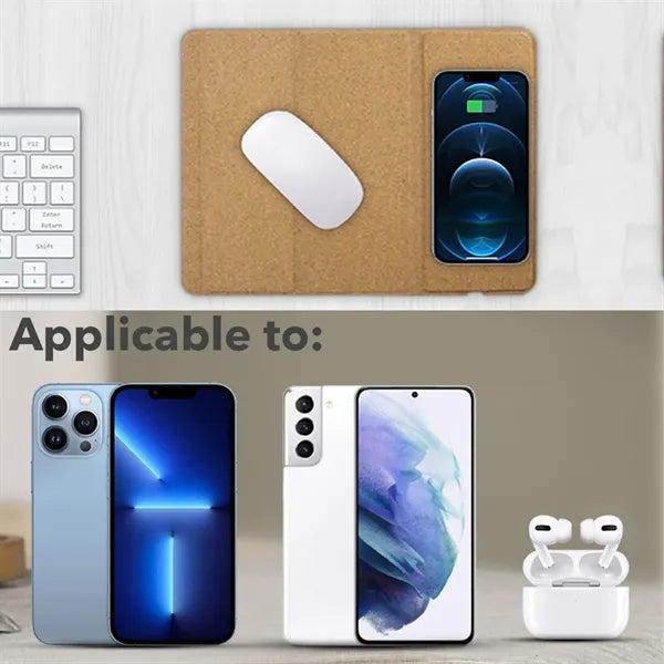 3-In-1 Wireless Charging Mouse Pad