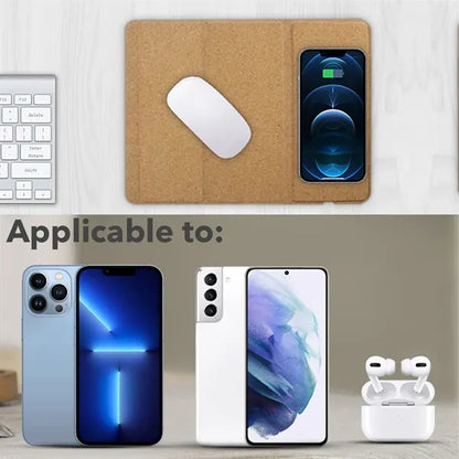3-In-1 Wireless Charging Mouse Pad