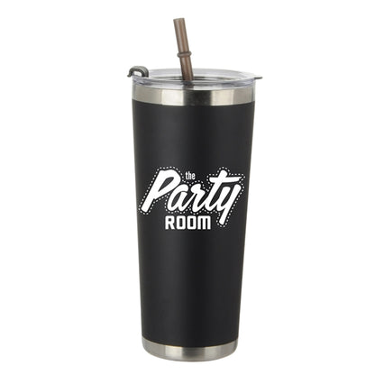 Logan 20 Oz. Stainless Tumbler Straw Bottle