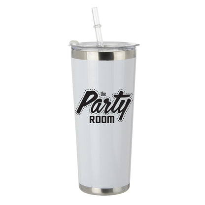 Logan 20 Oz. Stainless Tumbler Straw Bottle