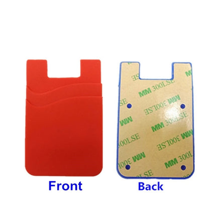 Silicone Phone Wallet with double pocket holder