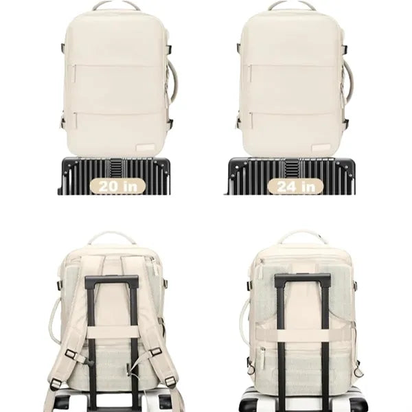 Large Capacity Expandable Multifunctional Backpack