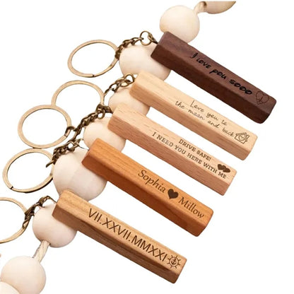 Wooden Keychain