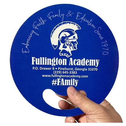 Advertising Fan With Holes