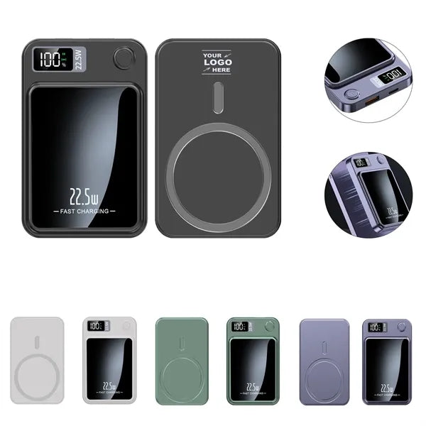 Magnetic Wireless 10000 Mah Power Bank