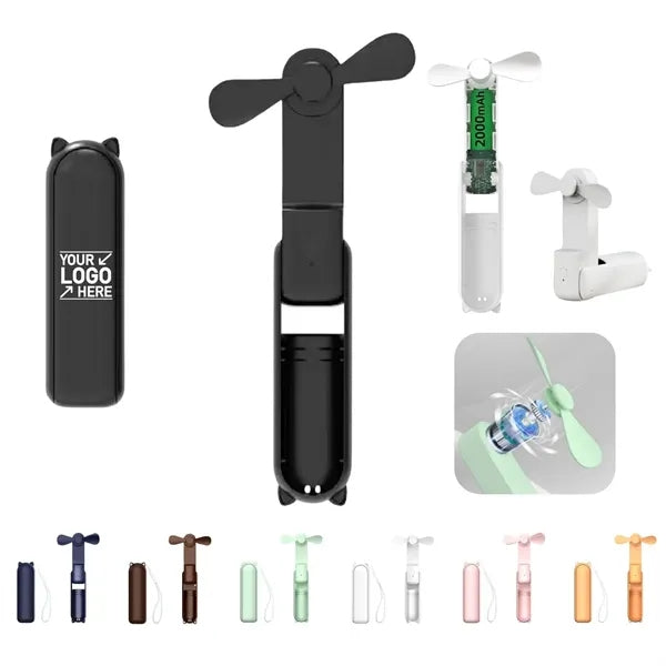 Mini Power Bank And Small Fan