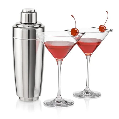 Pescara Shaker & Santiago Martini Set
