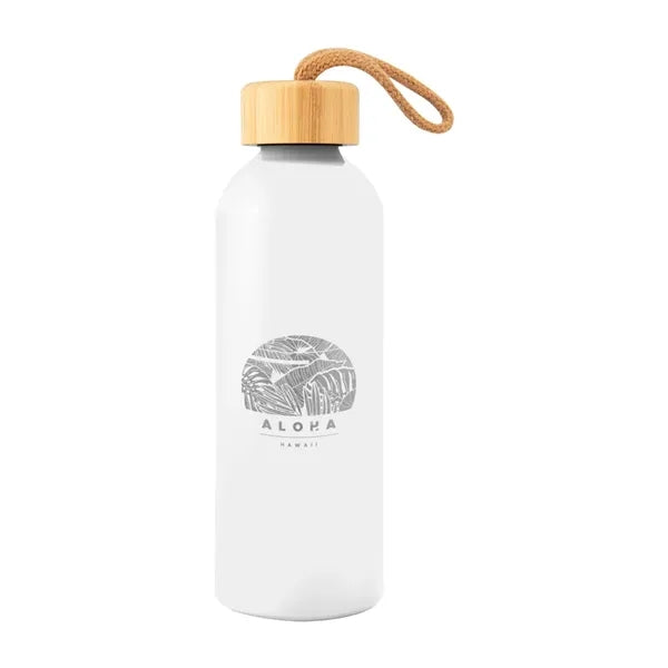25 Oz. Full Laser Blaire Recycled Aluminum Bottle With Ba...