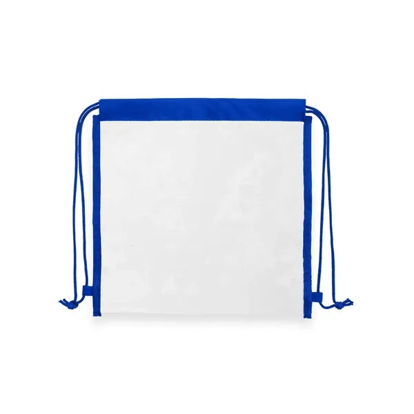 All Access Clear Stadium Drawstring Bag