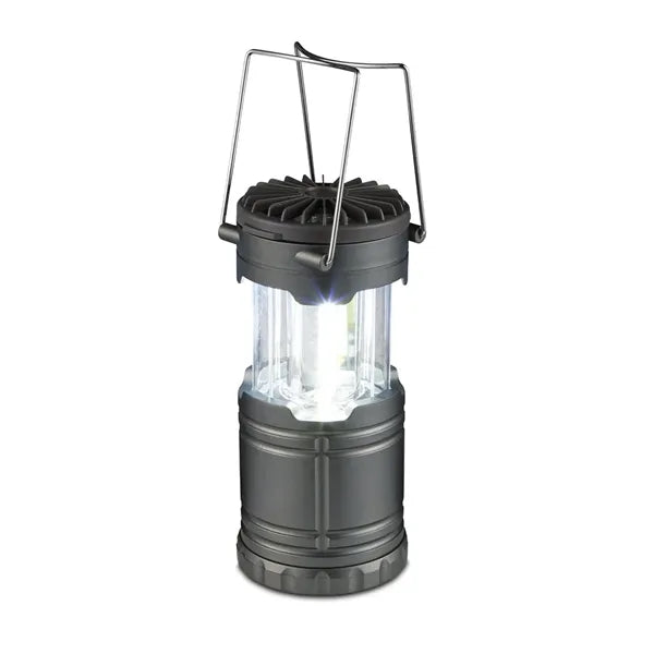 Duo Camping Lantern-Style Flashlight And Fan