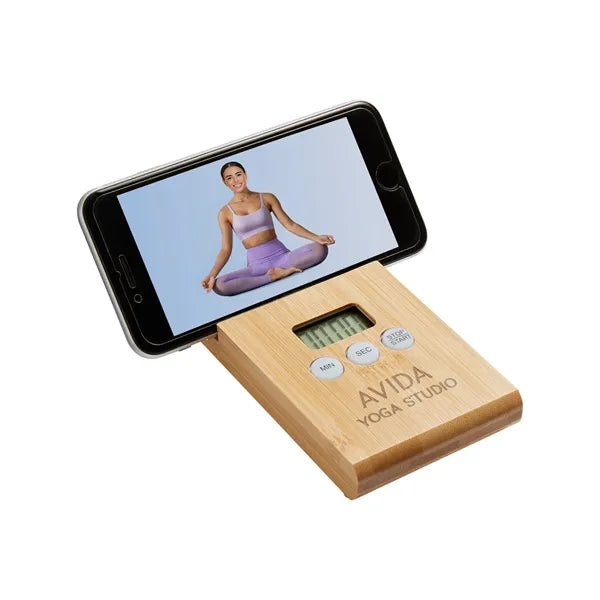 Home & Table Bamboo Timer & Stand