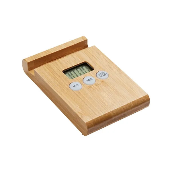 Home & Table Bamboo Timer & Stand