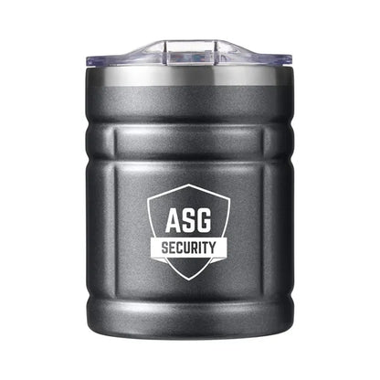 Campfire 12 oz Grid Stainless Steel Tumbler