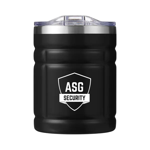 Campfire 12 oz Grid Stainless Steel Tumbler