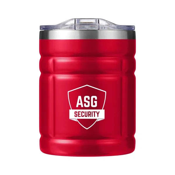 Campfire 12 oz Grid Stainless Steel Tumbler