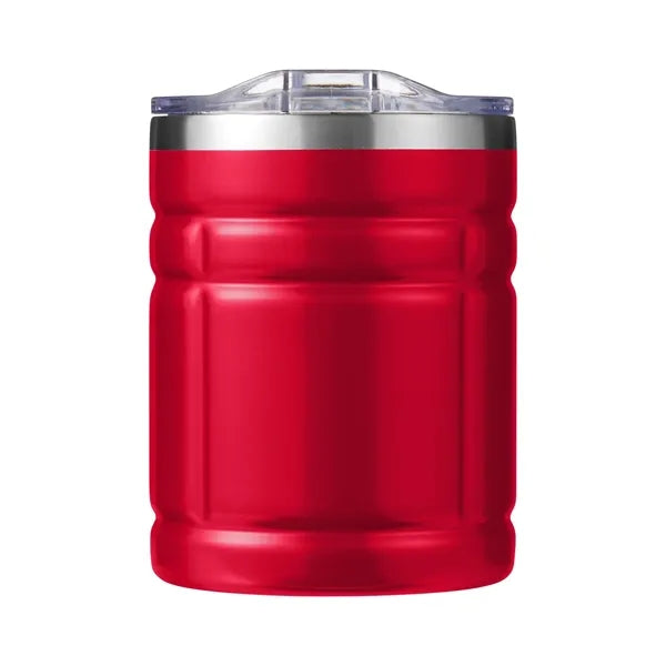 Campfire 12 oz Grid Stainless Steel Tumbler