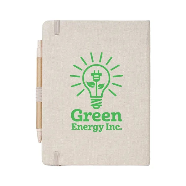 econscious Hemp Journal Notebook & Pen 6" X 8.0125"