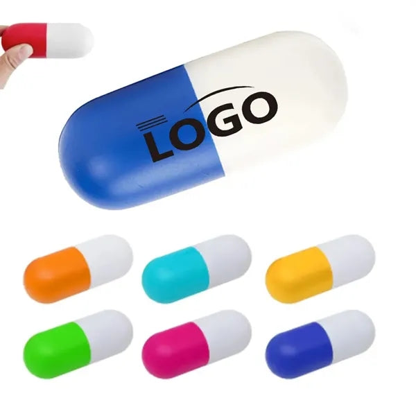 PU Capsule Stress Reliever Toys