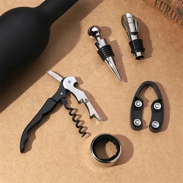 5-piece Bottle Opener For Red Wine