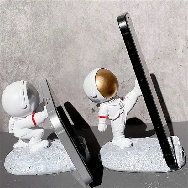 Mobile Phone Stand Holder Astronauts Ornaments