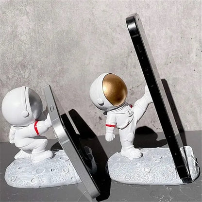 Mobile Phone Stand Holder Astronauts Ornaments