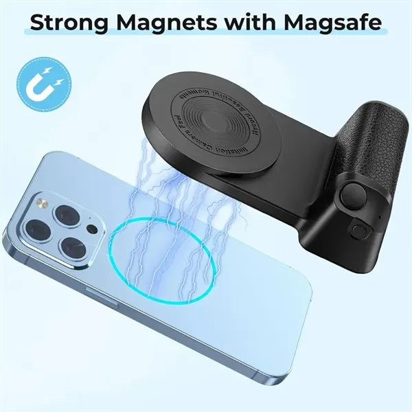 Magnetic Phone Camera Grip Handle Mount