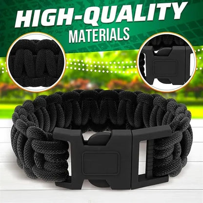 Tactical Paracord Survival Bracelet