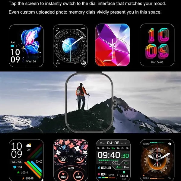 Outdoor Fitness Tracker Smartwatch