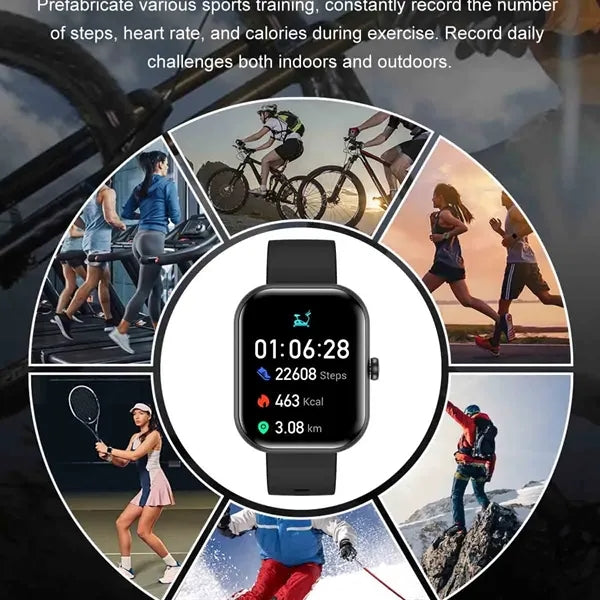 Outdoor Fitness Tracker Smartwatch