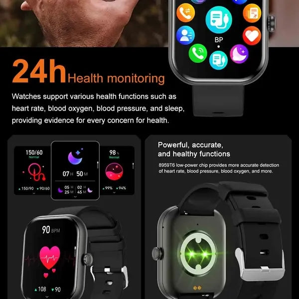 Outdoor Fitness Tracker Smartwatch