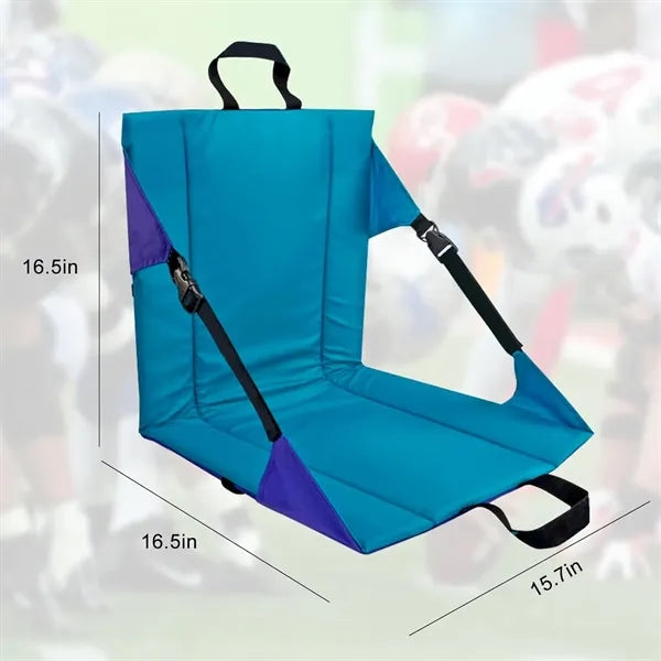 Folding Seat Cushion with Backrest