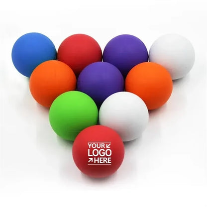 2.5in Rubber Therapy Yoga Roller Balls/Lacrosse Massager