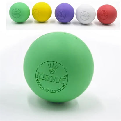 2.5in Rubber Therapy Yoga Roller Balls/Lacrosse Massager