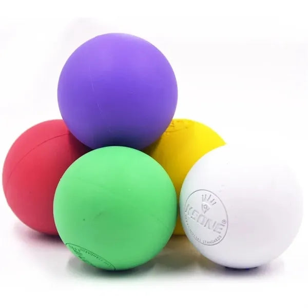 2.5in Rubber Therapy Yoga Roller Balls/Lacrosse Massager