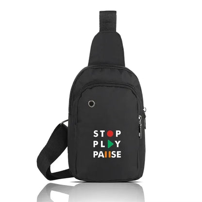 300D Polyester Crossbody Sling Bag (Ocean)