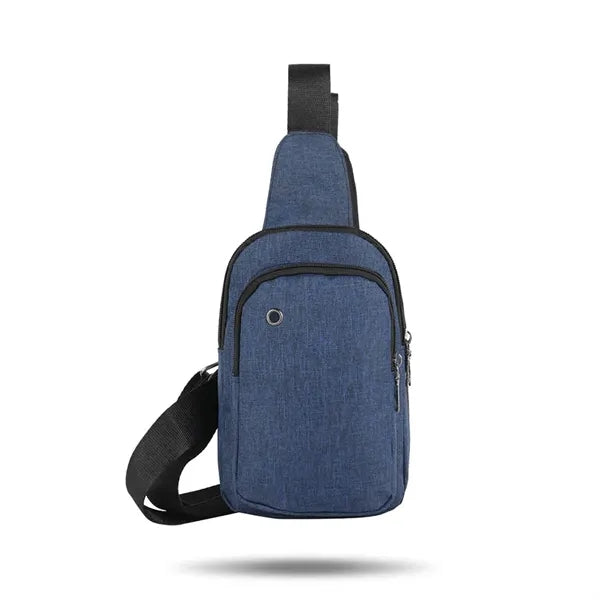 300D Polyester Crossbody Sling Bag (Ocean)