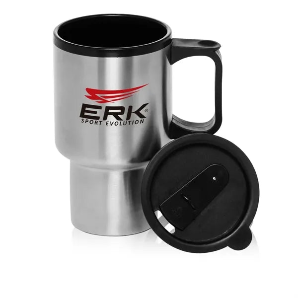 14 oz. Travel Mug Stainless Steel