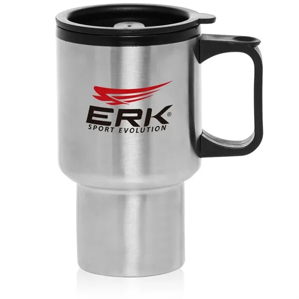14 oz. Travel Mug Stainless Steel