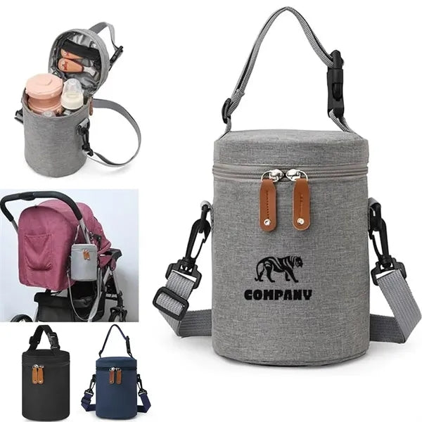 Insulated Baby Bottle Cooler Tote Bag