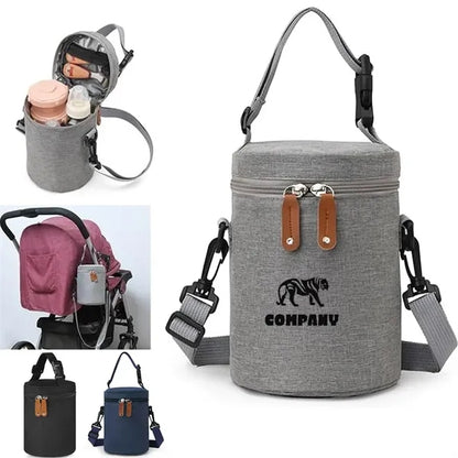 Insulated Baby Bottle Cooler Tote Bag