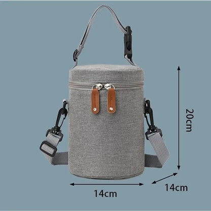 Insulated Baby Bottle Cooler Tote Bag