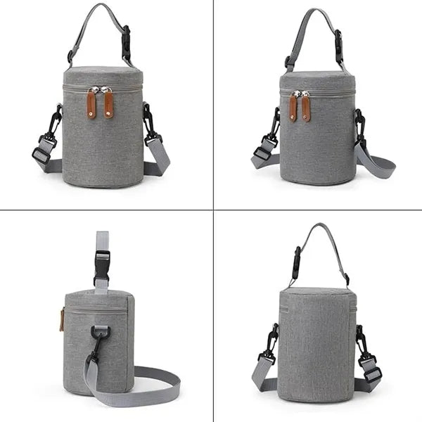 Insulated Baby Bottle Cooler Tote Bag