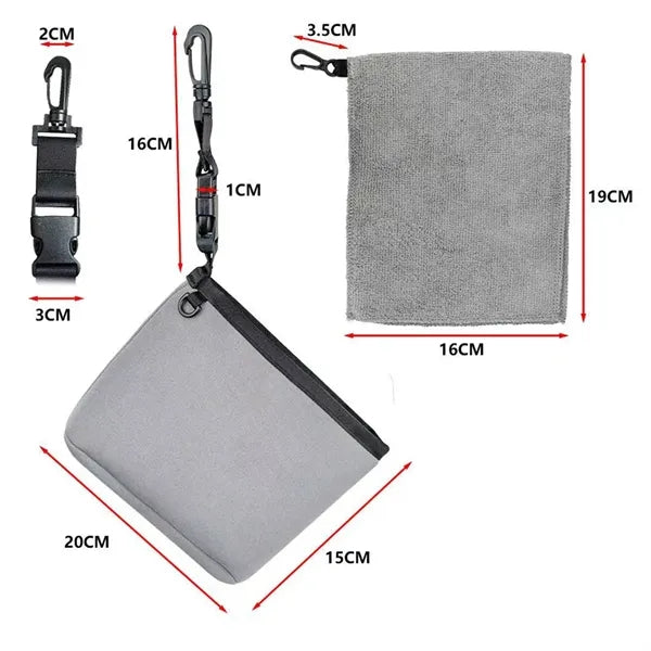 Golf Club Cleaner Bag