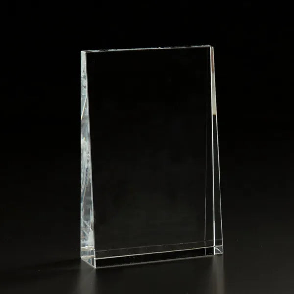 3D Crystal Wedge Small Award