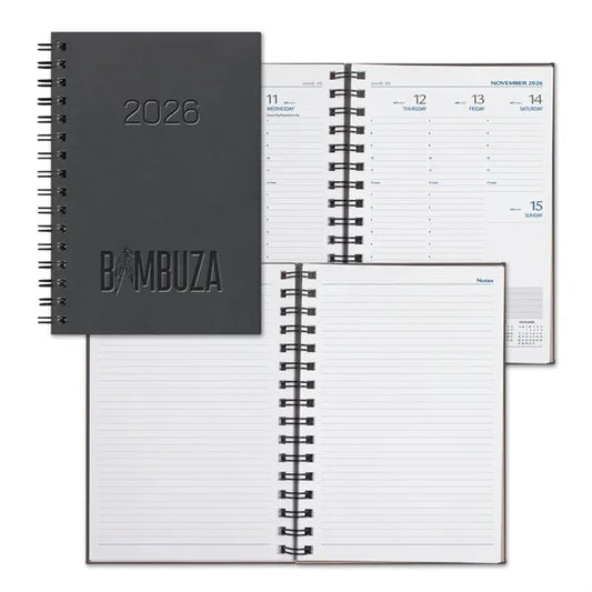 WireO Chia Medio White Weekly Diary