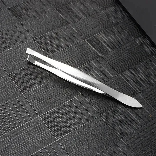 Stainless steel eyebrow clip