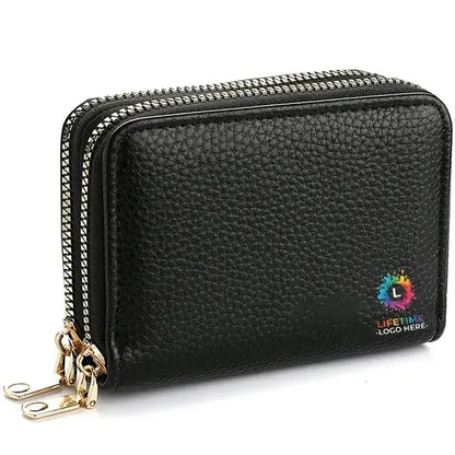 Double Zipper Women's Wallet