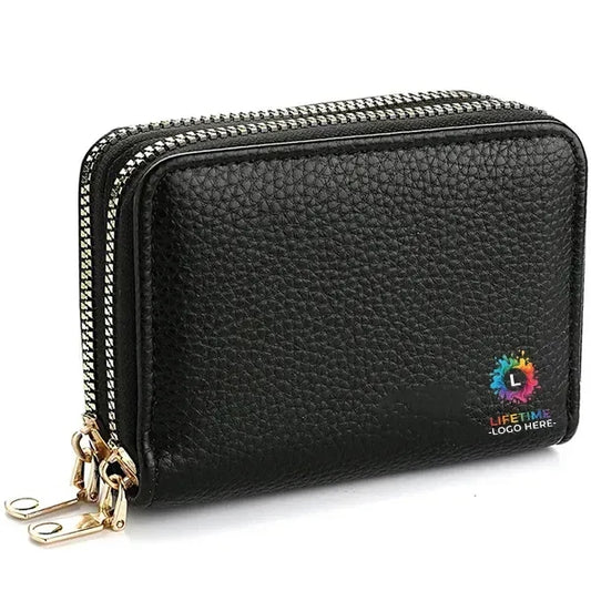 Double Zipper Women's Wallet