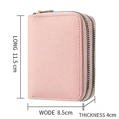 Double Zipper Women's Wallet