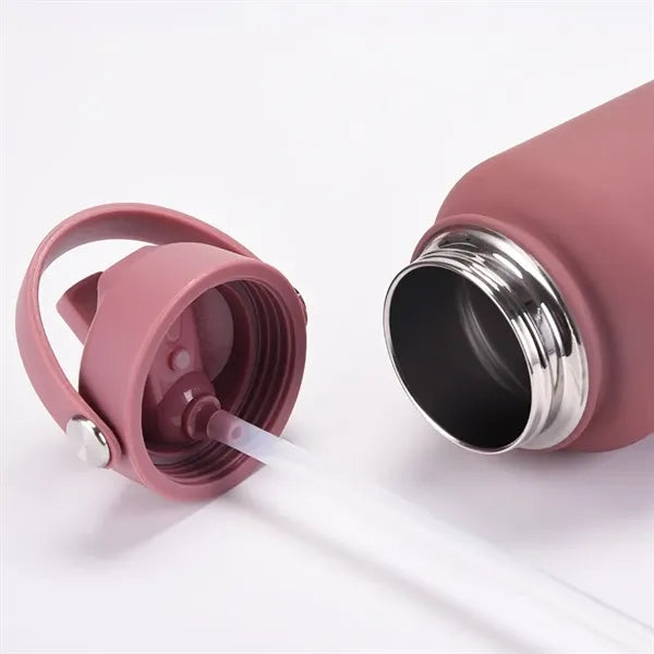 1L Large-Capacity Mug Lid With Straw